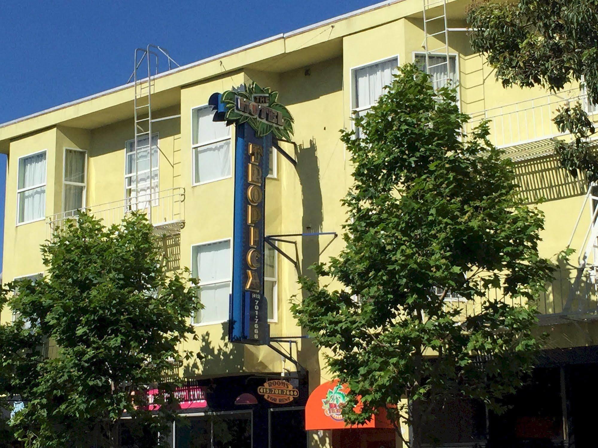 סן פרנסיסקו Hotel Tropica מראה חיצוני תמונה